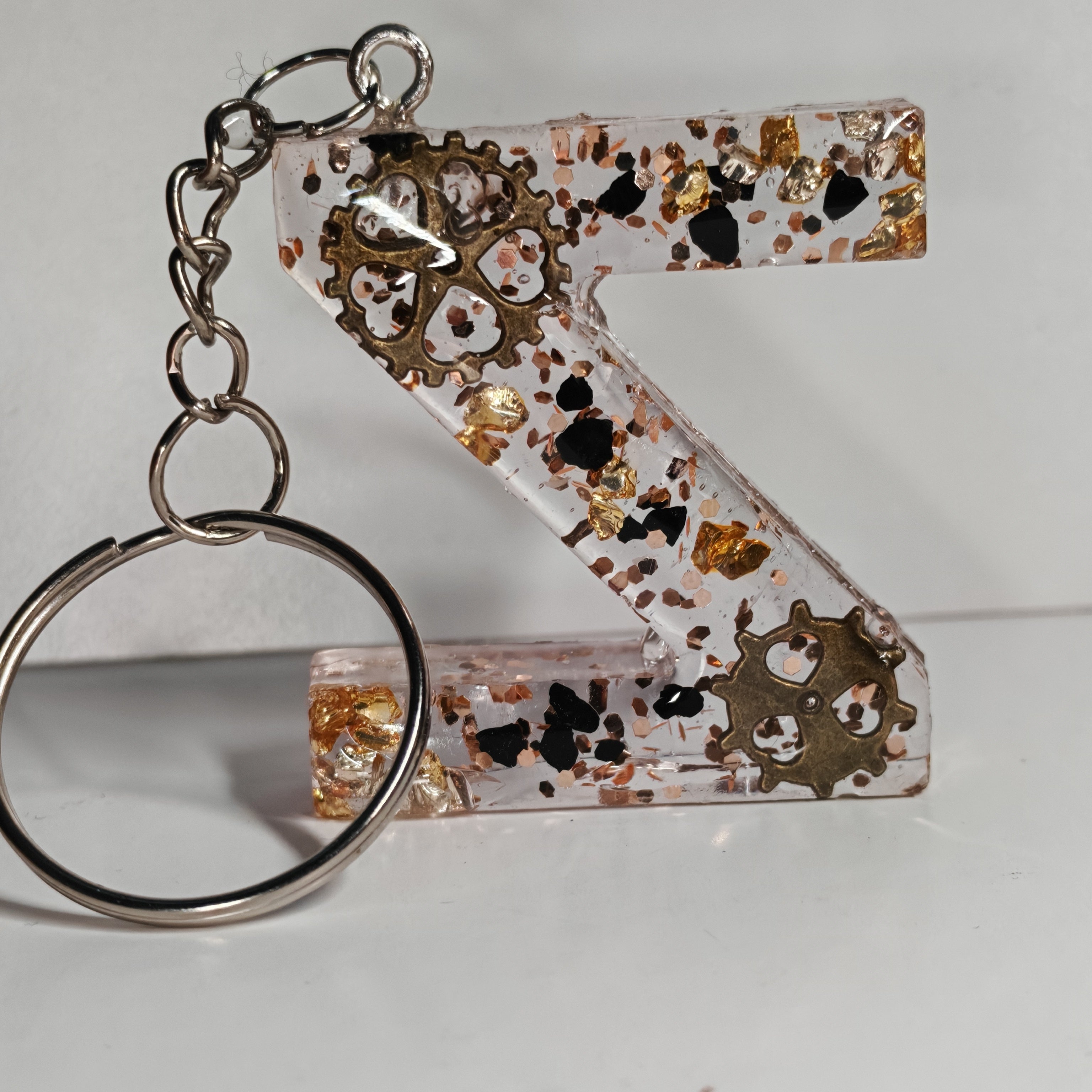 Porta-chaves Letra Z em Resina Artesanal - 5,00 € - PORTES GRÁTIS