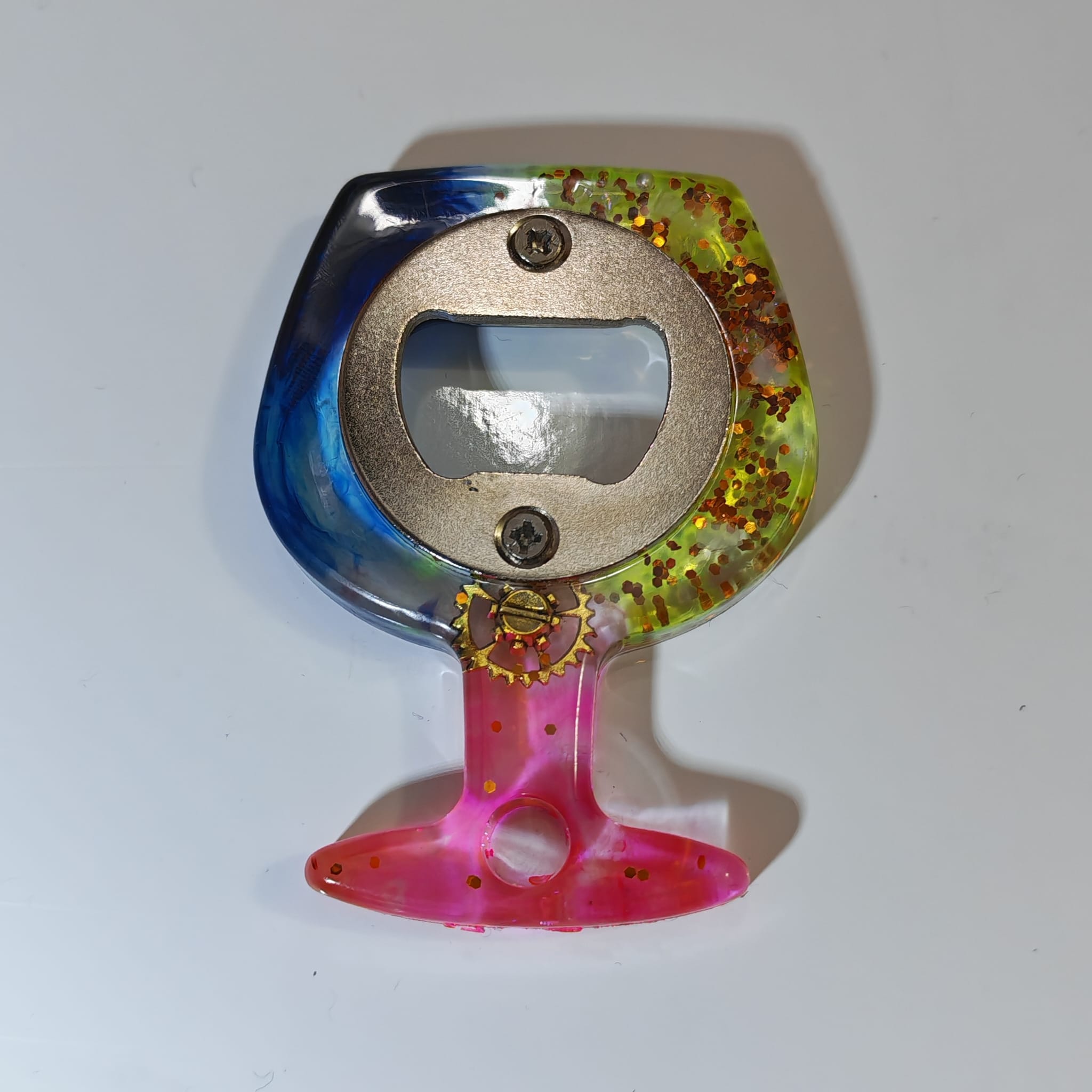 🍷Abre Garrafas Resina Multicolor Glitter - 9,00 € PORTES GRÁTIS