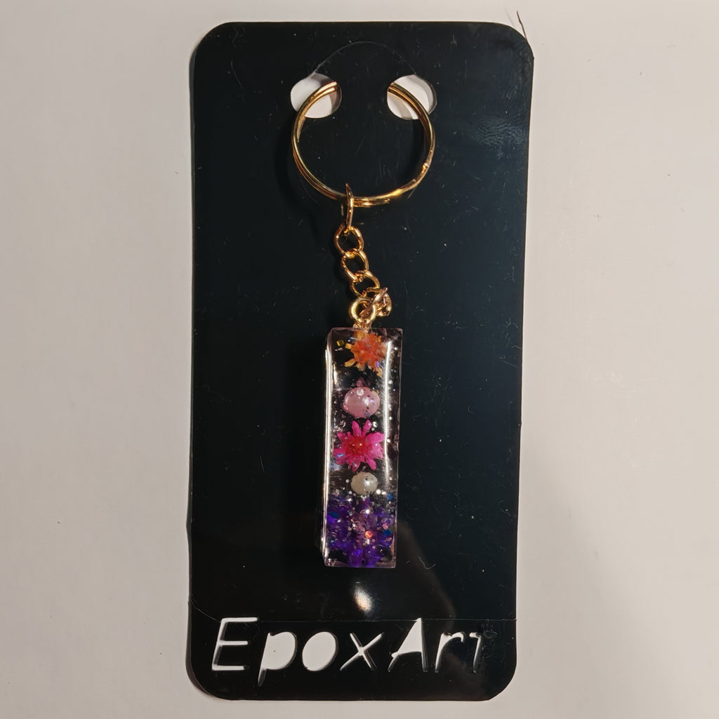 Porta-chaves Letra I em Resina Artesanal - 5,00 € - PORTES GRÁTIS